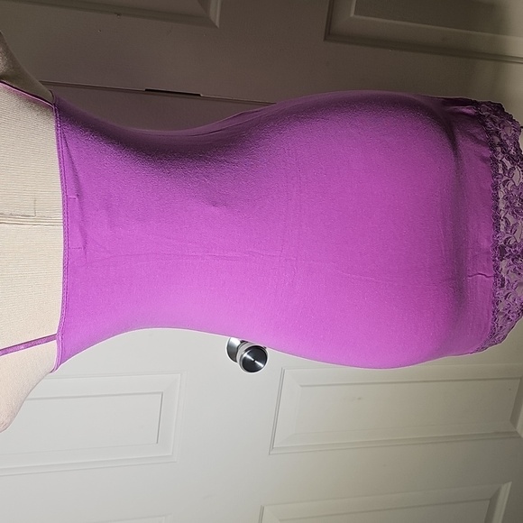 This Is A Lot Of 3 Y2K tanks. Tops with Lace Trim Size Meduim by Bozzolo. - Picture 7 of 12